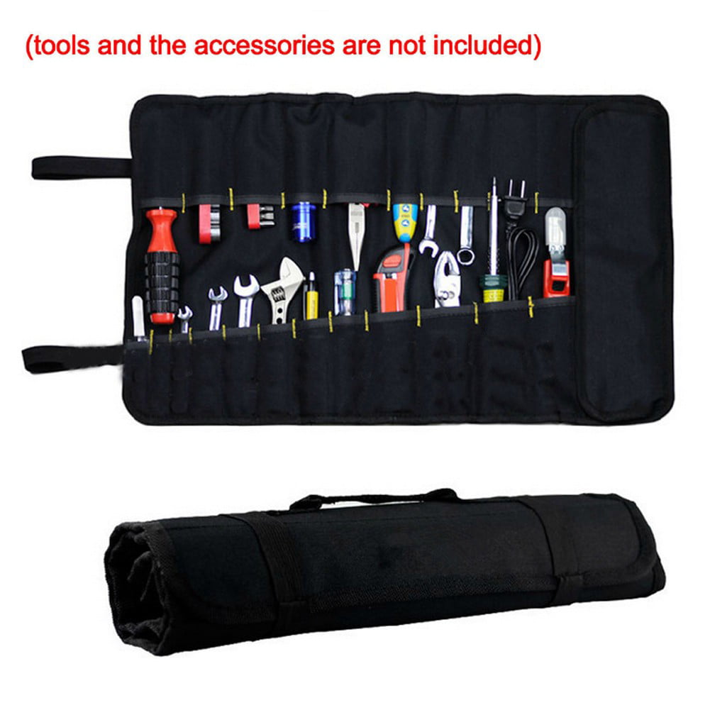 Details about   Blue Car Tool Roll Bag Pouch Screwdrivers Toolkit Storage Mini Pliers Workbag 