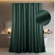 thumbnail image 1 of Cortina de ducha Popkozzi con purpurina verde esmeralda, 183 x 183 cm, 1 of 6