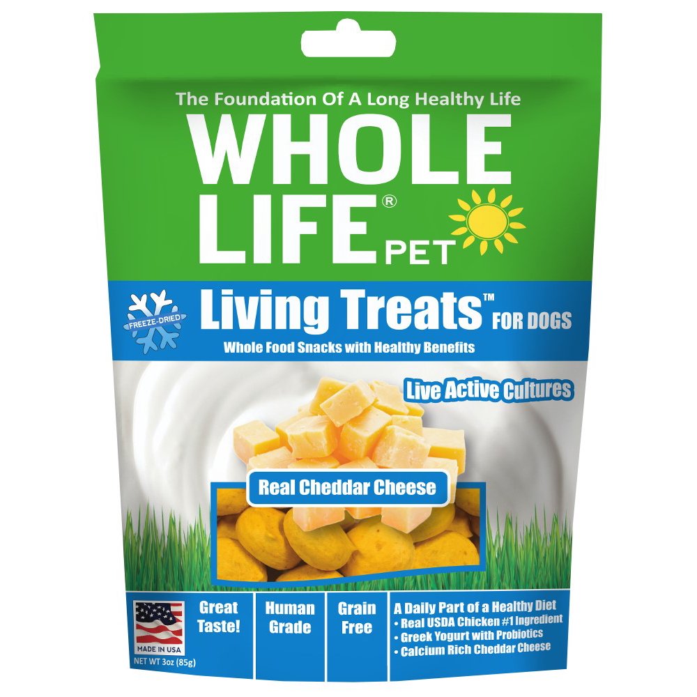 Whole Life Living Treats Real Cheddar Cheese Dog Treats, 3 Oz Walmart