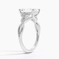 thumbnail image 3 of First Jewel 14K White Gold Plated Rings - 2 Ct Emerald Cut Diamond Wedding Rings - Christmas Engagement Jewelry - Wedding Ring Sets - Stackable Diamond Bands, 3 of 3