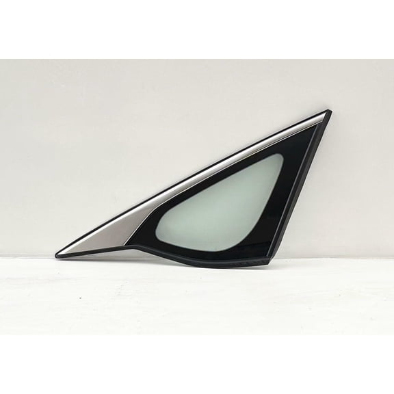 Tempered Passenger Right Side Rear Quarter Window Quarter Glass Compatible with Honda Accord 2018-2022 Models