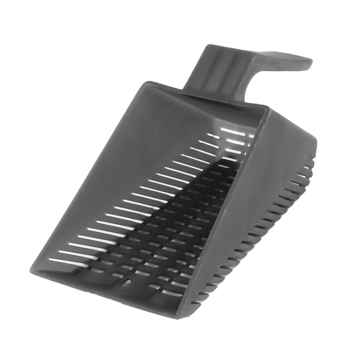Aquarium Fish Tank Plastic Sand Scraper Pan Scoop Shovel Black