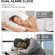 thumbnail image 3 of Digital Alarm Clock with USB Charger,Radio Alarm Clocks for bedrooms with LED Large Display,Natural Light Alarm Clock for Kids, with Natural Sound for, 3 of 5