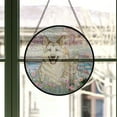 thumbnail image 3 of Custom Pet Portrait Stained Glass Suncatcher, Pet Memorial Gift Custom Pet Portrait from Photo, Dog Cat Portrait Lightcatcher Window Hanging, Stained Glass Ornament 2025, Holiday, 3 of 6