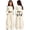 qp1-Beige, variant on SGMVNU Girls Bowknot Baggy Sweatpants Lightweight Straight Leg Athletic Pants with Pockets for School Or Lounge Wear Comfortable Gifts for Girls(Size 12-13 Years,Blue)