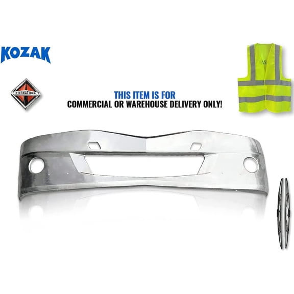 Kozak Bumper Stainless Steel International Lonestar (Part: 3814117C2)