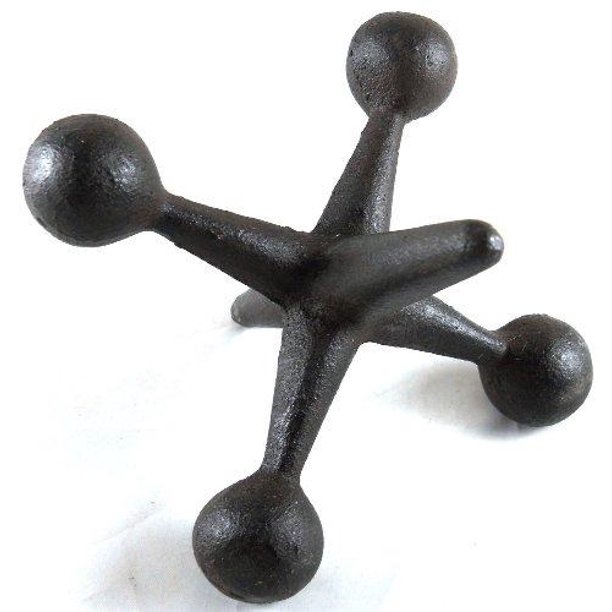 Cast Iron Jack Retro Decorative Home Accents Paperweight Doorstop by