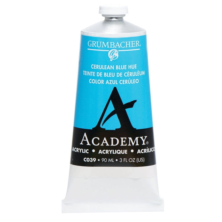 Grumbacher Academy Acrylic Paint - Ultramarine Blue, 200ml (6.8 Oz) Tube 2 thumbnail image