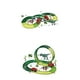 thumbnail image 1 of 2 juegos de dinosaurios de juguete para construir flexibles para de 3 4 5 6 años y más Baoblaze Juego de vías de tren, 1 of 9