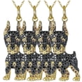 thumbnail image 2 of Collar DogNeck12 para Dama High Monaco Negro Metal Cadena y Dije MXNKG-004, 2 of 5