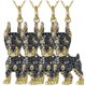 thumbnail image 2 of Collar DogNeck12 para Dama High Monaco Negro Metal Cadena y Dije MXNKG-004, 2 of 5