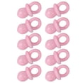 thumbnail image 2 of 100PCS Decoraciones transparentes para pezones Acrílico Baby Shower Regalo Ropa Accesorios Rosa, 2 of 8