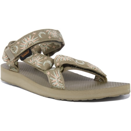 

Teva Original Universal Women s Sandal With Front And Back Strap In Khaki Size 7