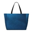 thumbnail image 2 of Disketp Deep Blue Glitter Bolsa de Playa de Gran Capacidad, Bolso Impermeable y a Prueba de Arena para Mujer, Ideal para Playa, Piscina y Natación, 2 of 7