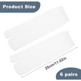 thumbnail image 3 of 6 Pairs Flip Flop Socks, Elastic Tabi Socks Cotton Split Two Toe Socks Non Slip Ankle Socks with Toes for Women Men, 3 of 8