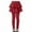 Wine, variant on FAIWAD Girls Leggings with Skirt Kids Solid Color School Uniform Pants with Ruffle Skirt 3-14Years