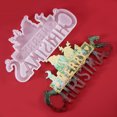 thumbnail image 2 of Molde de resina de silicona TUNC Feliz Navidad 270 mm, 2 of 5