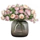 thumbnail image 3 of 1 ramo de 12 cabezas de Flores artificiales de peonía, rosa de té, Camelia, Flores falsas de seda for decoración DIY de hogar, jardín y boda, 3 of 9