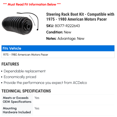 thumbnail image 2 of Steering Rack Boot Kit - Compatible with 1975 - 1980 American Motors Pacer - AC Delco, 2 of 2