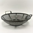 thumbnail image 3 of Set of 2 Rustic Brown Metal Decorative Basket, 3 of 4