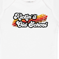 thumbnail image 4 of Inktastic Kickin' it Old School with Weathered Retro Stripe Boys or Girls Baby Bodysuit, 4 of 5