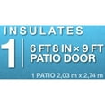 thumbnail image 6 of 3M Indoor Patio Door Window Insulator Kit, Fits 6'8" x 9' Door, 1 Kit, 6 of 7