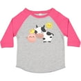 thumbnail image 3 of Inktastic Fun Farm Animals Cow, Pig, Chick Boys or Girls Toddler T-Shirt, 3 of 5