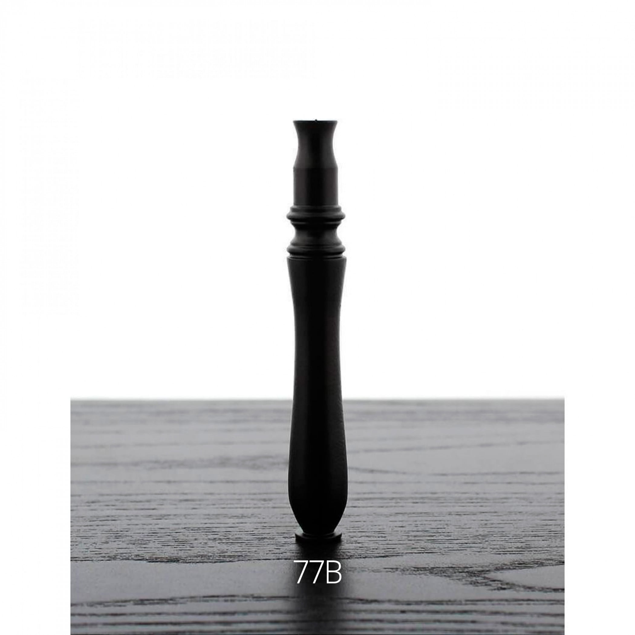 WCS Midnight Collection Stainless Steel Black Razor Handles-79B