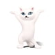 thumbnail image 2 of Auriculares Soporte Auriculares Auriculares Pantalla Pantalla Muñeca Linda Muñeca Decoraciones Decoraciones Regalo Reemplazo de Oficina de Hogar para AirPods 1 2 Pro Blanco tholdsy EL022394-04, 2 of 7