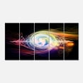 thumbnail image 2 of Design Art - Vagues Lumineuses en Particules sur Noir, 2 of 3