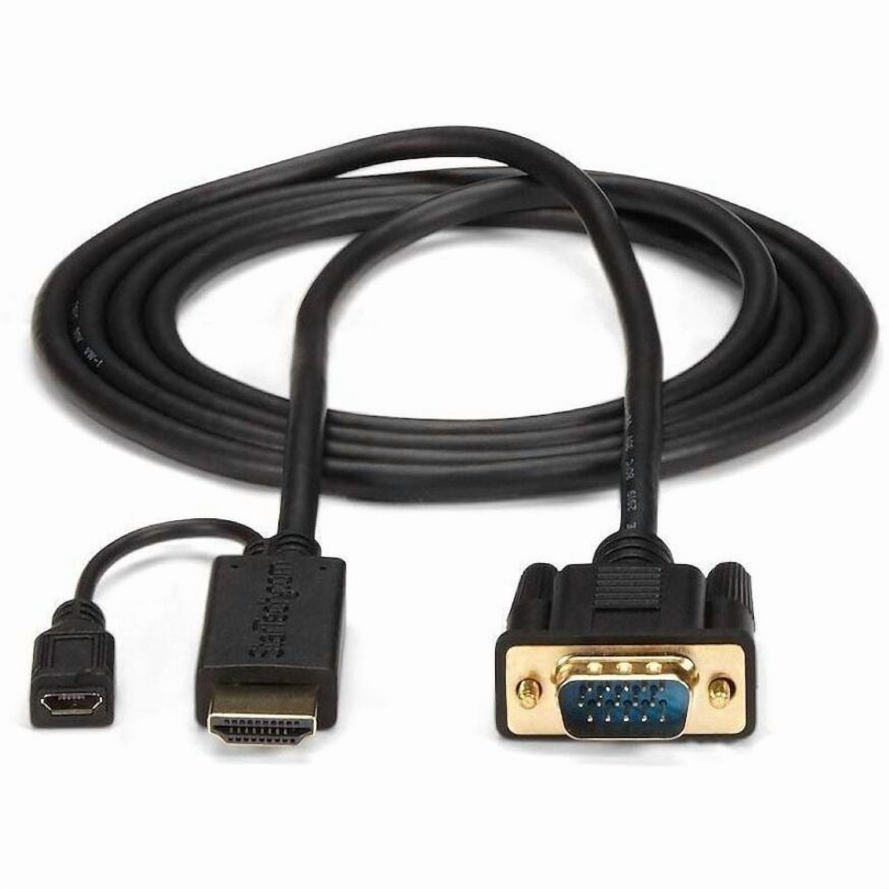 StarTech 6' HDMI to VGA Active Converter Cable