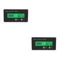 thumbnail image 1 of Riwesomey Indicador de nivel de carga de de coche, medidor de voltímetro LCD de y ácido de litio de 12V-48V, analizador indicador de capacidad Type2 NO2, 1 of 6