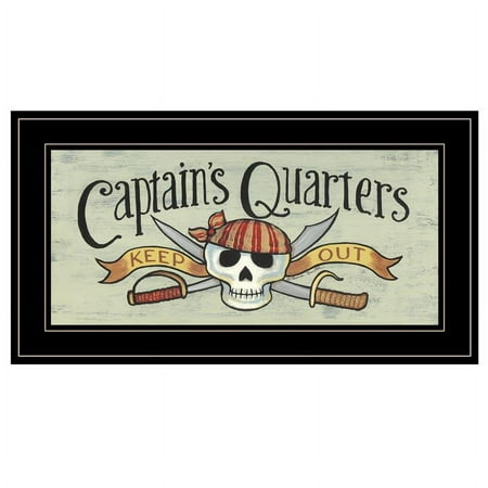 UPC: 0840105538202 | Captains Quarters By Becca Barton Printed Wall Art Wood Multi-Color