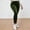 Green, variant on Women Velour Leggings High Waist Soft Warm Winter Velour Yoga Pants