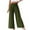 Green, variant on TSADFHJI Sparkly Skirt Womens Casual Solid Color Pressed Side Zipper Loose Casual Trousers Pants M Red