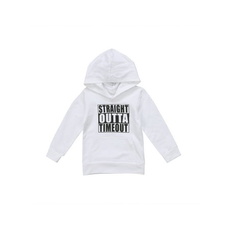 

Bmnmsl Kid Casual Tops Baby Boy Girl Hooded Tops Hood Coat Hoodie Sweatshirt Casual