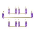 thumbnail image 1 of Estabilizadores atornillables Sunnimix para PCB Teclado Mecánico MX Violeta 1 6.25u 4 2U, 1 of 8