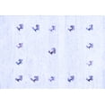 thumbnail image 1 of Ahgly Company Machine Washable Indoor Rectangle Solid Blue Modern Area Rugs, 5' x 8', 1 of 4