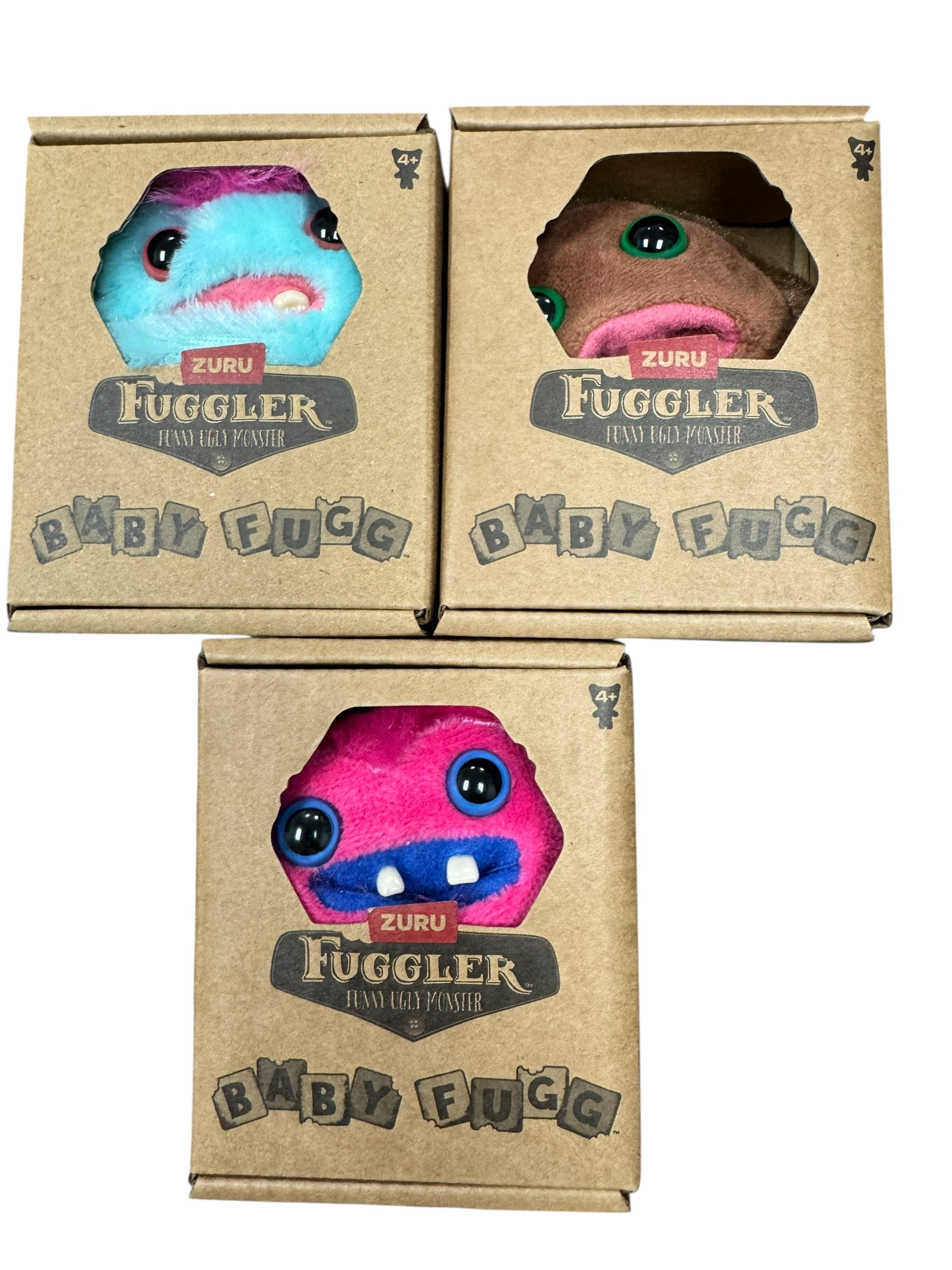 Fuggler Baby Fuggs 3.5 inch (Rabid Rabbit) Soft Plush, Ugly Monster Stuffed Animal Toy by ZURU