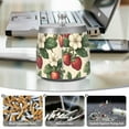 thumbnail image 6 of Yayeee Ashtray with Lid for Cigarette Smokeless Stainless Steel Home Ash Holder, Beige Strawberry, 6 of 7