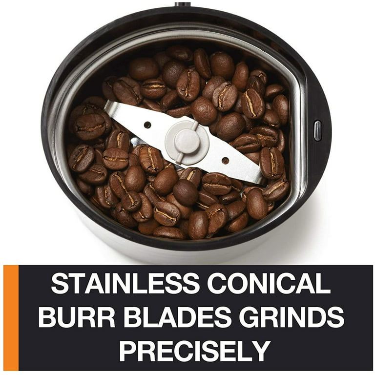 Electric Coffee Grinder - Stainless Steel Blades Grinder For Coffee Bean,  Seed ,nut ,spice Herb Pepper : Target