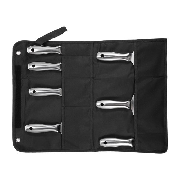 Pelle pour Outils Manuels, Couteau Grattoir 5 Pcs Putty Outil Poli de Qualité Supérieure Grattoir pour Cloison Sèche Pouce Grattoir Monobloc Papier Peint pour Cloison Sèche Grattoir en Acier Outils Manuels Grattoir Outil Poli Grattoir pour Peinture Tout en Acier Inoxydable
