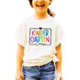 thumbnail image 6 of Kindergarten Crew Shirt for Girls Back to School First Day of Kinder Tee Natural Shirt 3T, 6 of 8