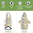 thumbnail image 6 of Pofeuu Insects And Medicinal Herbs Print Dog Clothes Dogs Sweater Soft Puppies Clothing Winter Puppy Sweaters Warm Outfit for Dogs-Large, 6 of 7