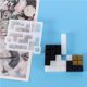 thumbnail image 3 of Molde De Epoxi De Cristal, Molde Tetris, Rompecabezas De Espejo, Molde De Silicona Creativo Inevent FN002462-00, 3 of 5