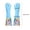 Blue, variant on Cleaning Gloves Winter Flocked Rubber Long Gloves Dishwashing Kitchen Cleaning Laundry Anti Slip Design Heat Resistant Comfortable Fit Household Gloves Home Use Car Wash More