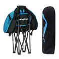 thumbnail image 3 of KingCamp Foldable Indoor/Outdoor Saucer Lounge Camping Chair, Black/Blue, 3 of 6