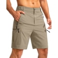 thumbnail image 1 of Pantalones cortos cargo de senderismo Pudolla para hombre Dusty Khaki XXL, 1 of 7