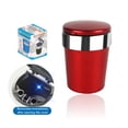 thumbnail image 7 of Cigar Ashtray Suspended Dazzling Ambient Light With Cover LED Lights Car Ashtray Smoking Accessories, 7 of 7