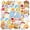 2A-35pcs, variant on 35pcs Cute Animal Stickers Adorable Cartoon Stickers Fantasy Elements Graffiti Decals for Laptops Phones Suitcases